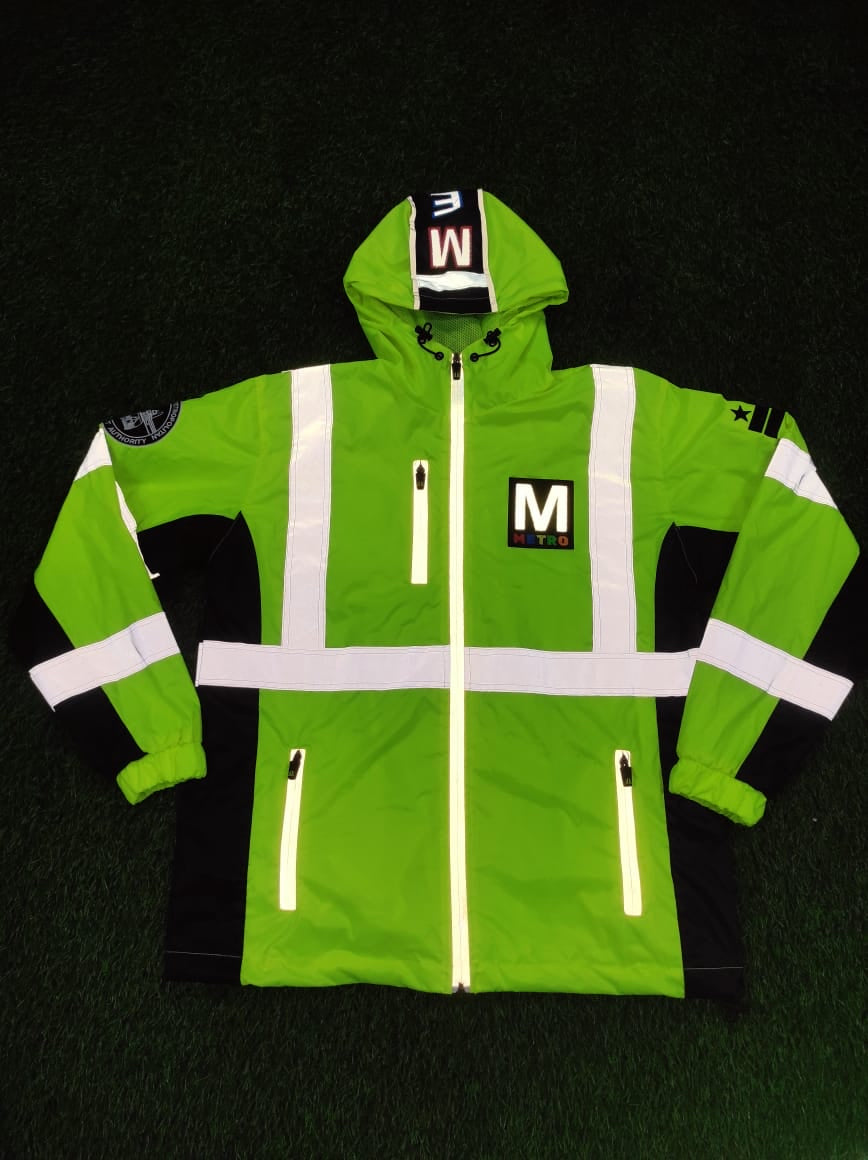 METROGuard ReflectX Hoodie: High-Visibility Waterproof Essential