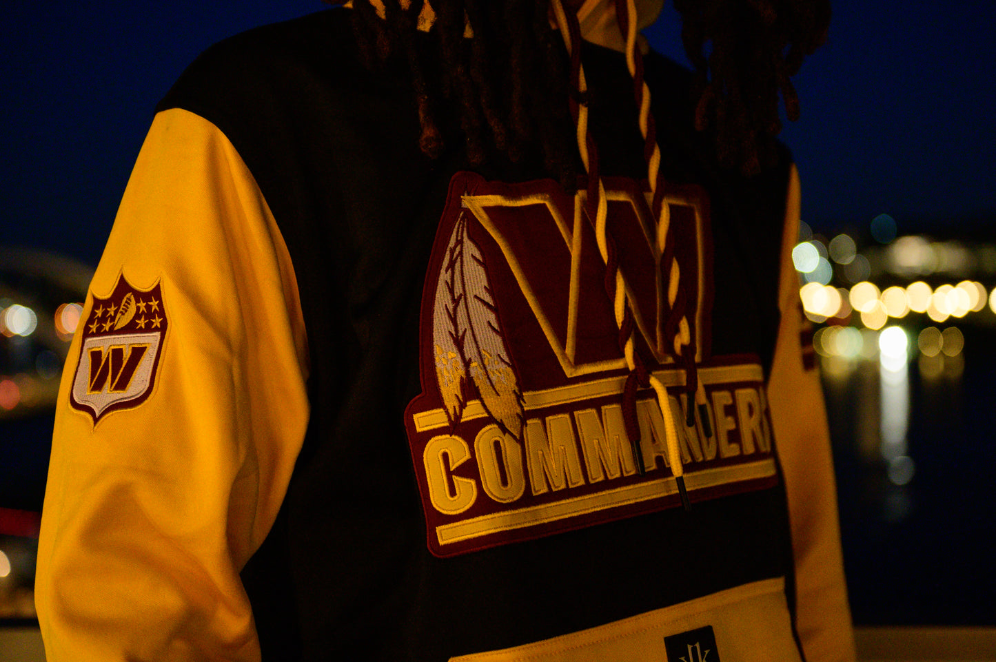 🏆 “Gold Standard” Commanders Hoodie