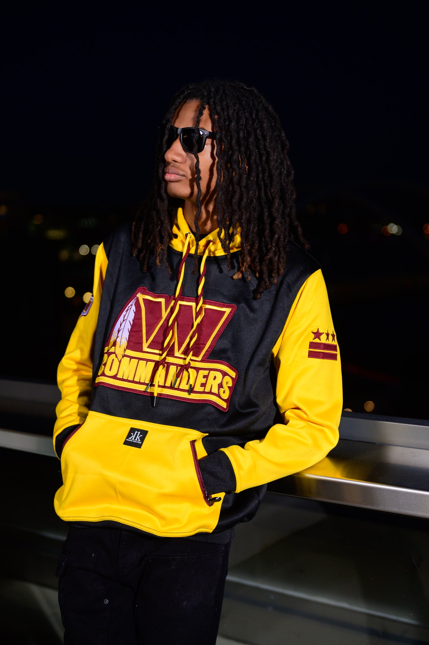 🏆 “Gold Standard” Commanders Hoodie
