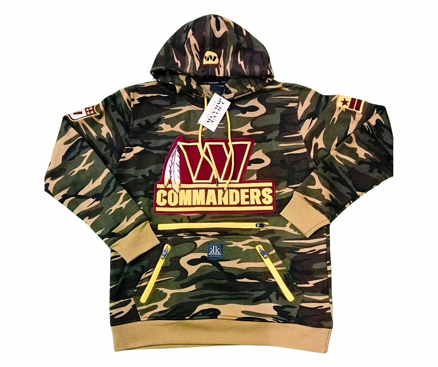 “Ready for War” Camo Commander Hoodie