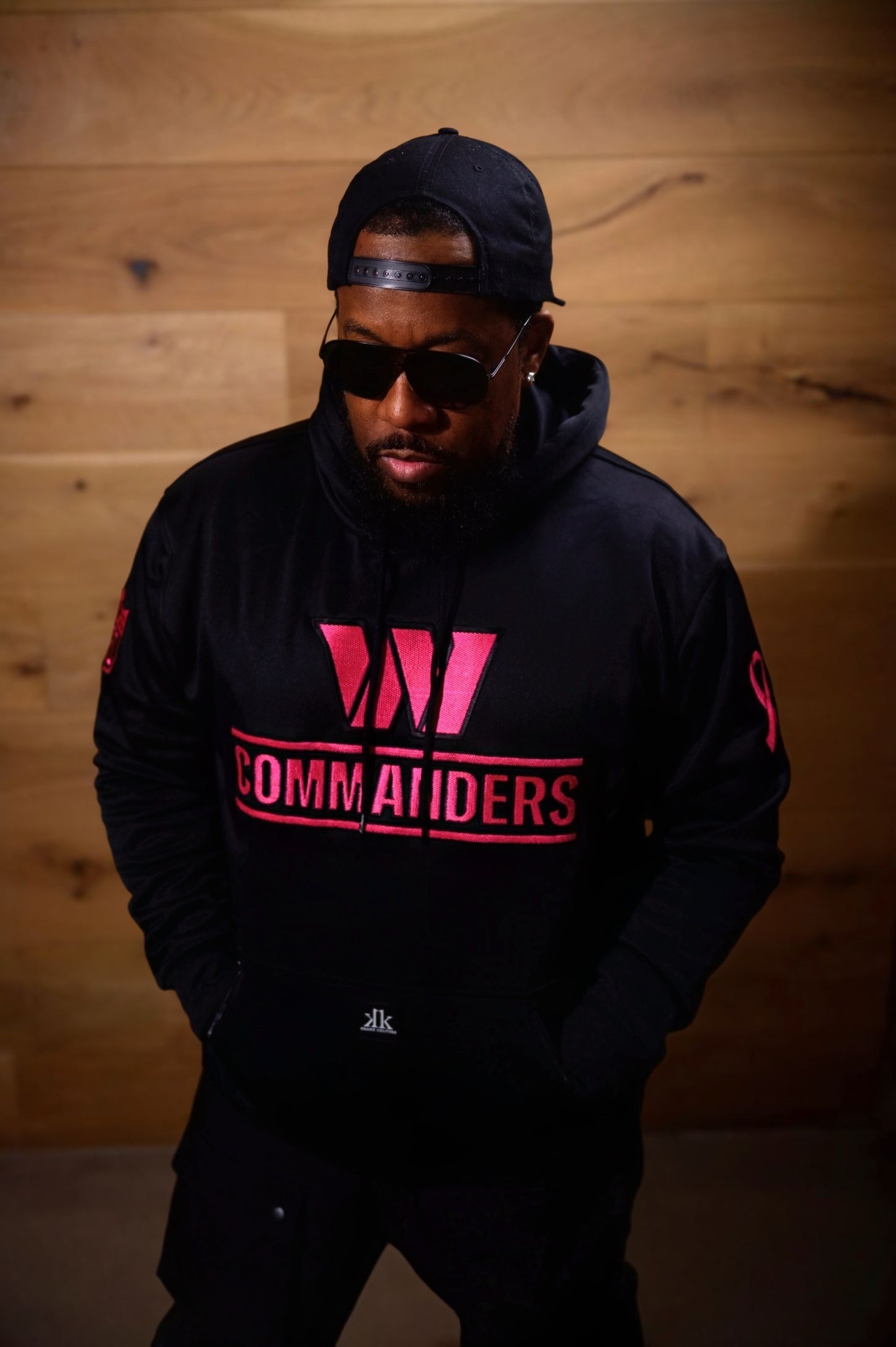 🎗️ Raise Hail Against Cancer – Commanders Edition Hoodie