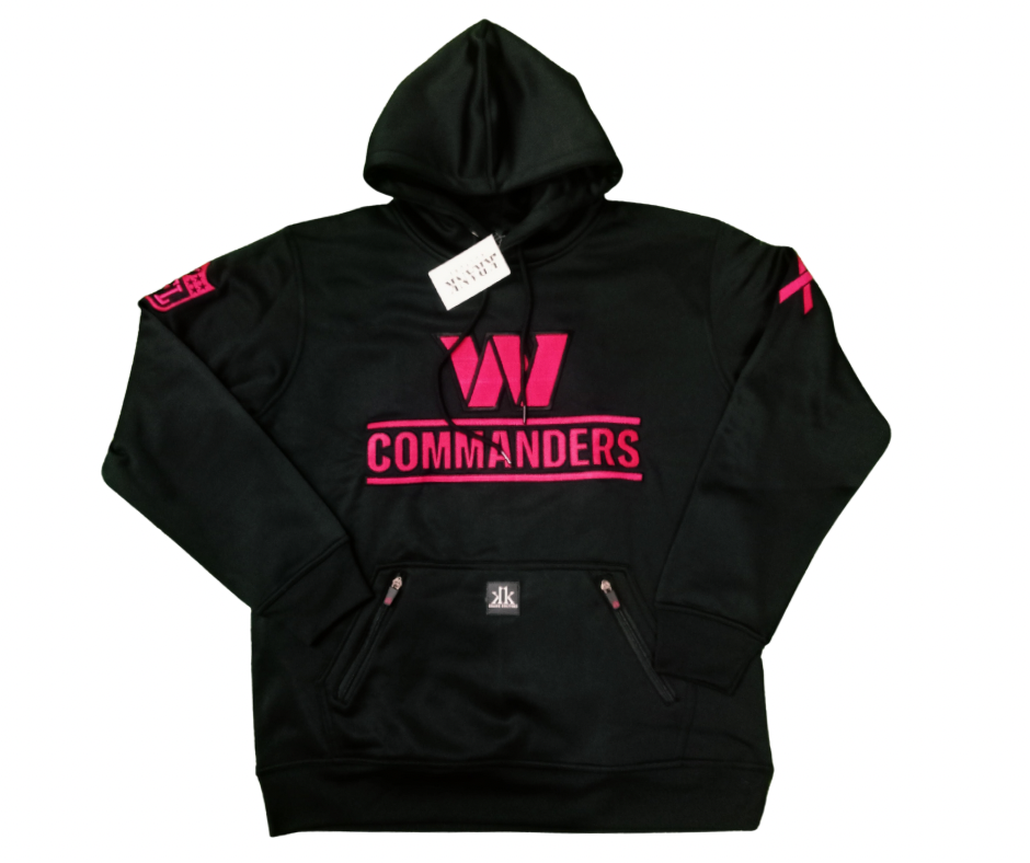 🎗️ Raise Hail Against Cancer – Commanders Edition Hoodie