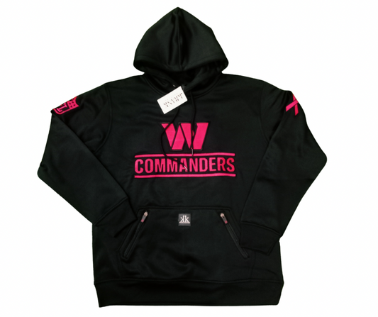 🎗️ Raise Hail Against Cancer – Commanders Edition Hoodie
