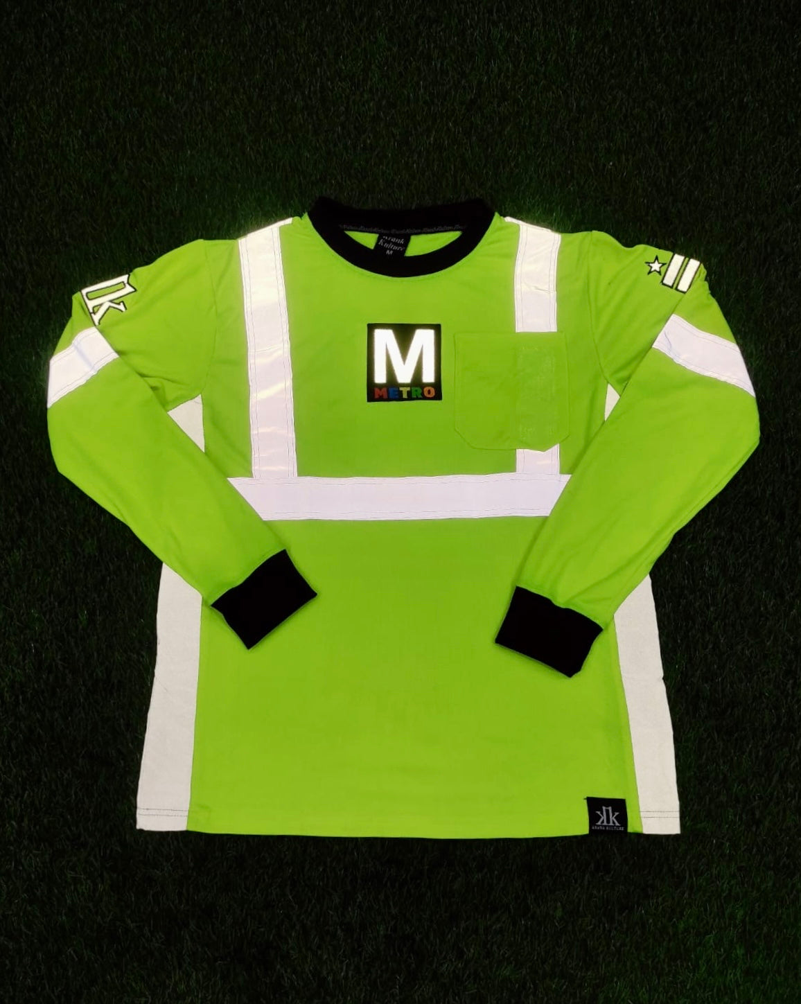 Metro New Long Sleeve High Visibility Safety Shirt