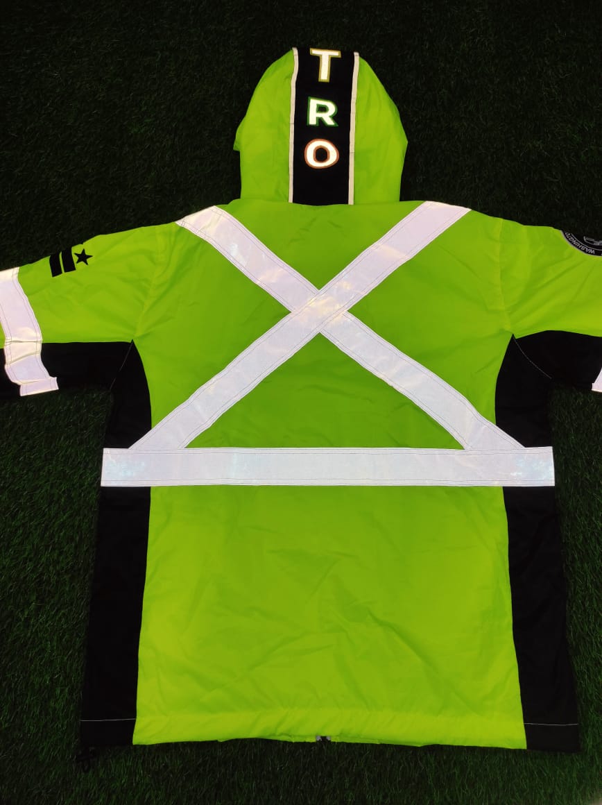 METROGuard ReflectX Hoodie: High-Visibility Waterproof Essential