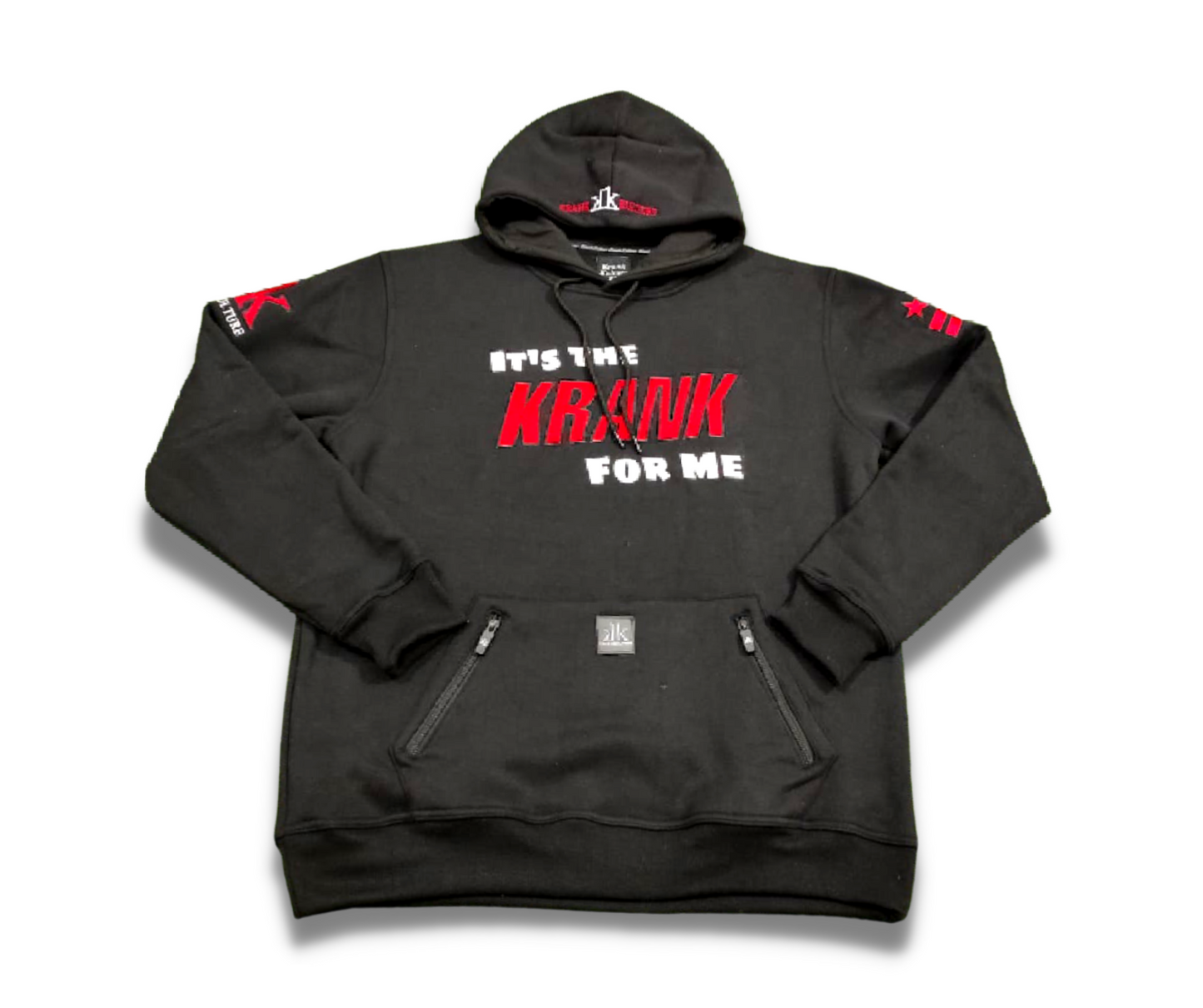 Krank Kulture "It's The Krank For Me" Pullover Hoodie - Black