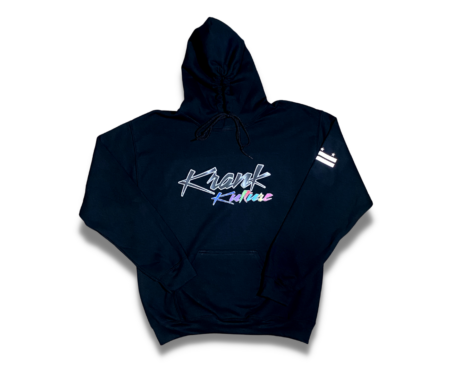 Krank Kulture "Official Krank" Unisex Pullover Hoodie - Black