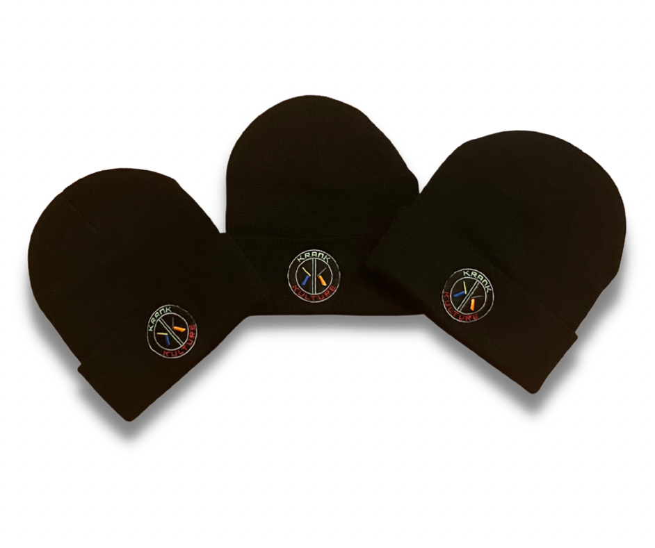 Krank Kulture "Eagle Eye" Beanie - Black