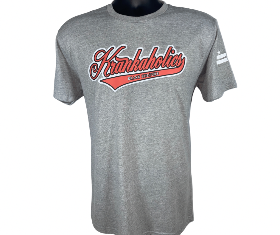 Krank Kulture Krankaholics - Dark Heather Grey