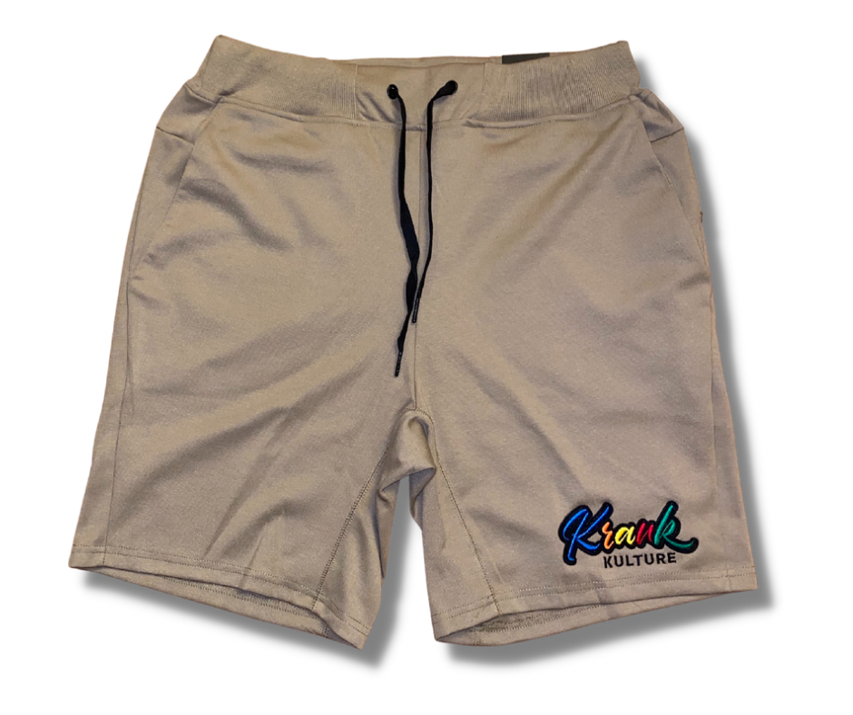 Krank Kulture “Funky Krank” Shorts - Tan