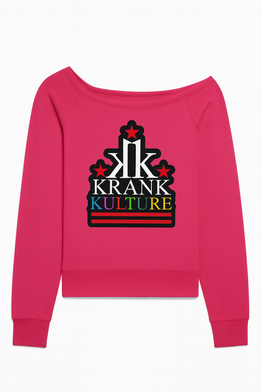 Krank Kulture "Barz & Starz" Logo Sweatshirt - (Pink)