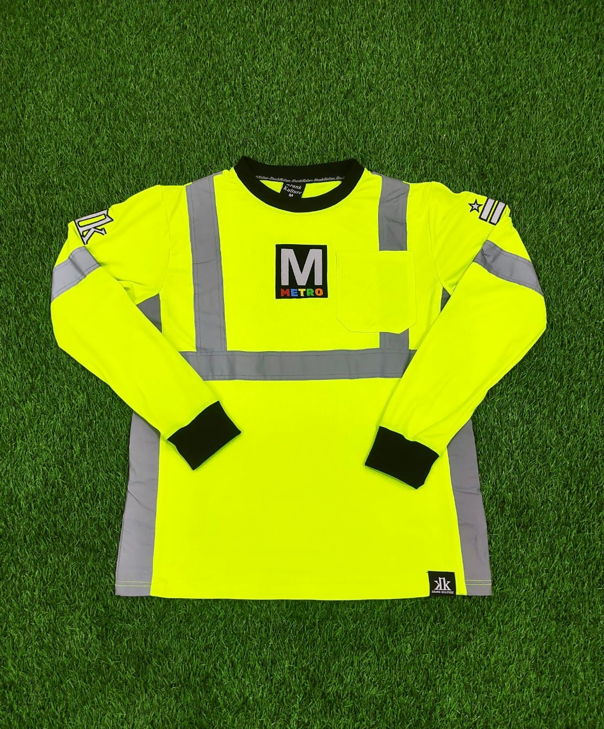 Metro New Long Sleeve High Visibility Safety Shirt