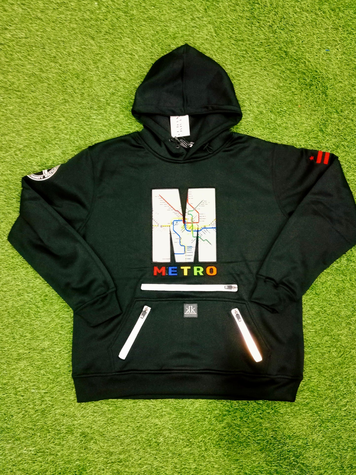 Metro Navigator Hoodie – Black