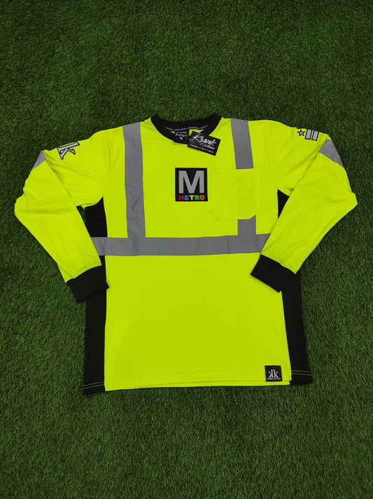 Long Sleeve High Visibility Safety Shirt