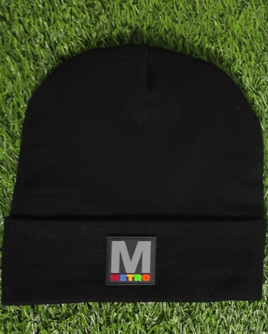 Metro Beanie Work Hats - Black
