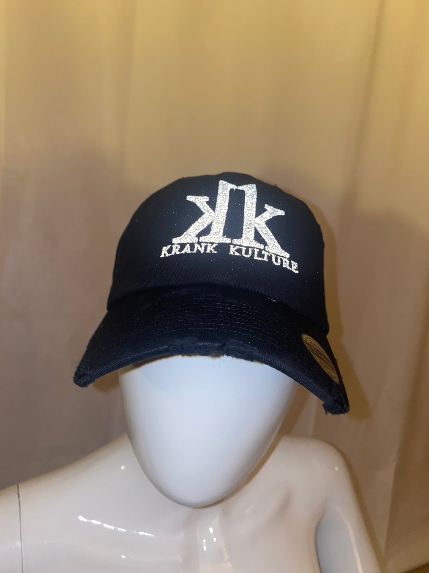 Krank Kulture Special K's Dad Distressed Cap - (Black)