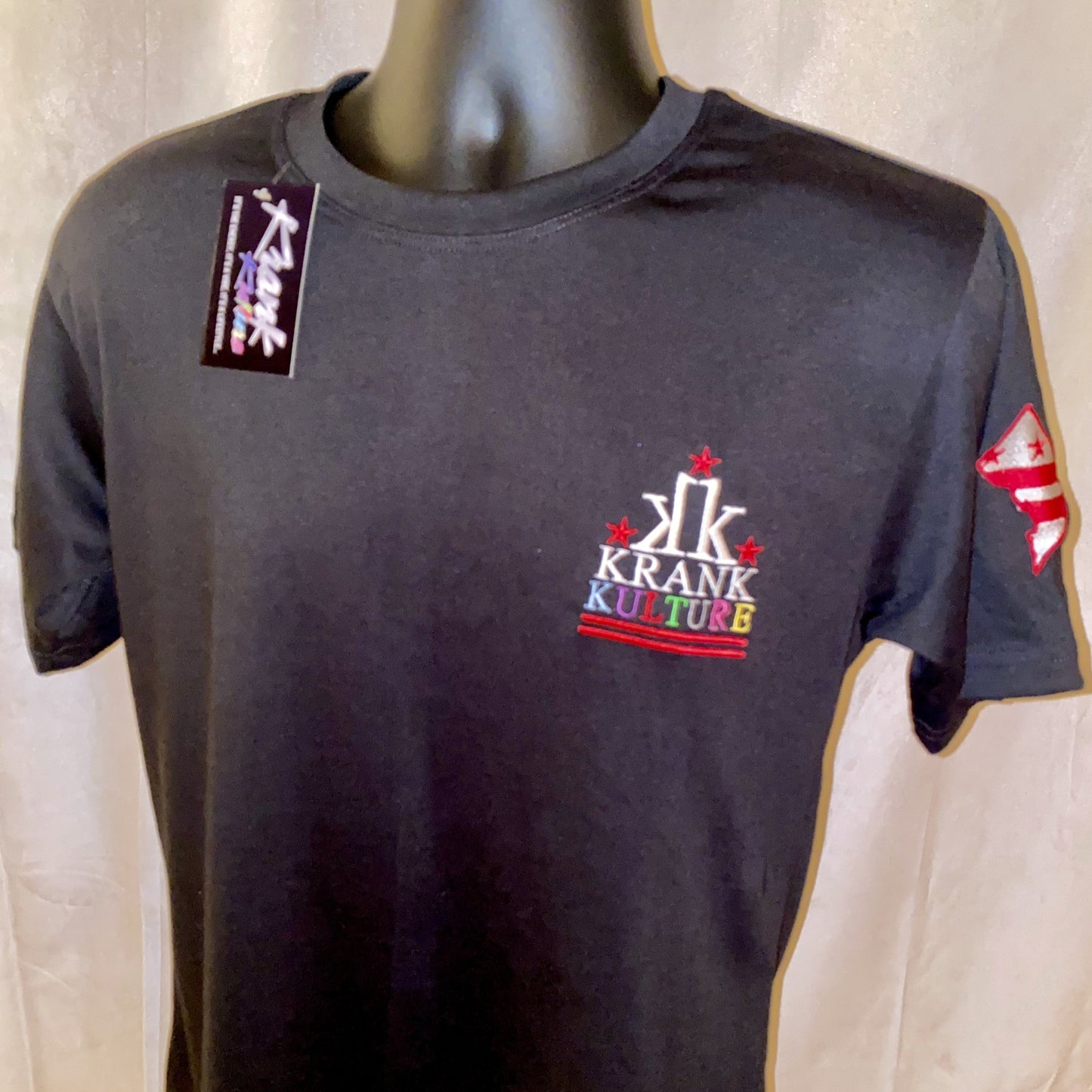 Krank Kulture With "Barz & Starz" Logo T-Shirt - (Black)