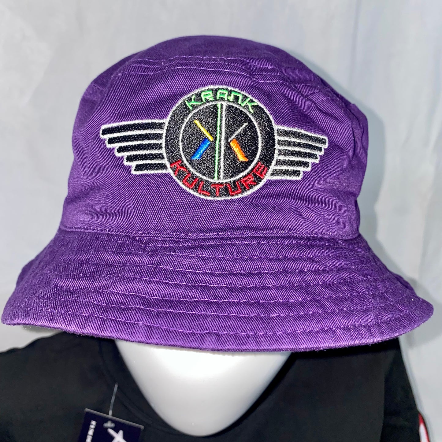 Krank Kulture Eagle Fly Bucket Hat - (Purple)