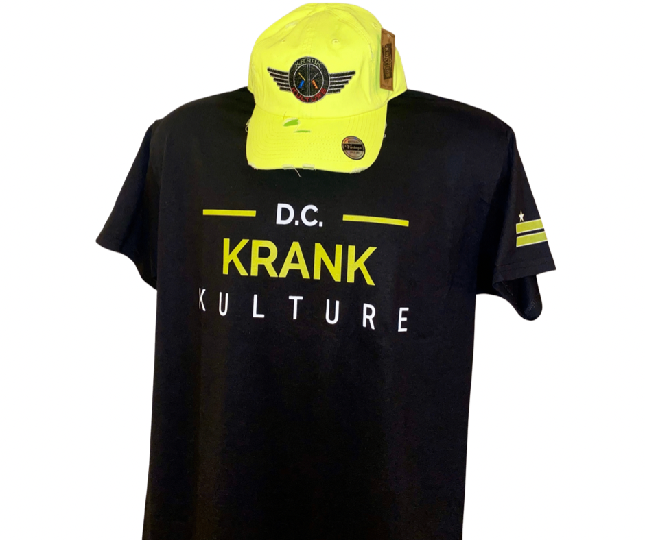 DC Krank Kulture - Black/yellow